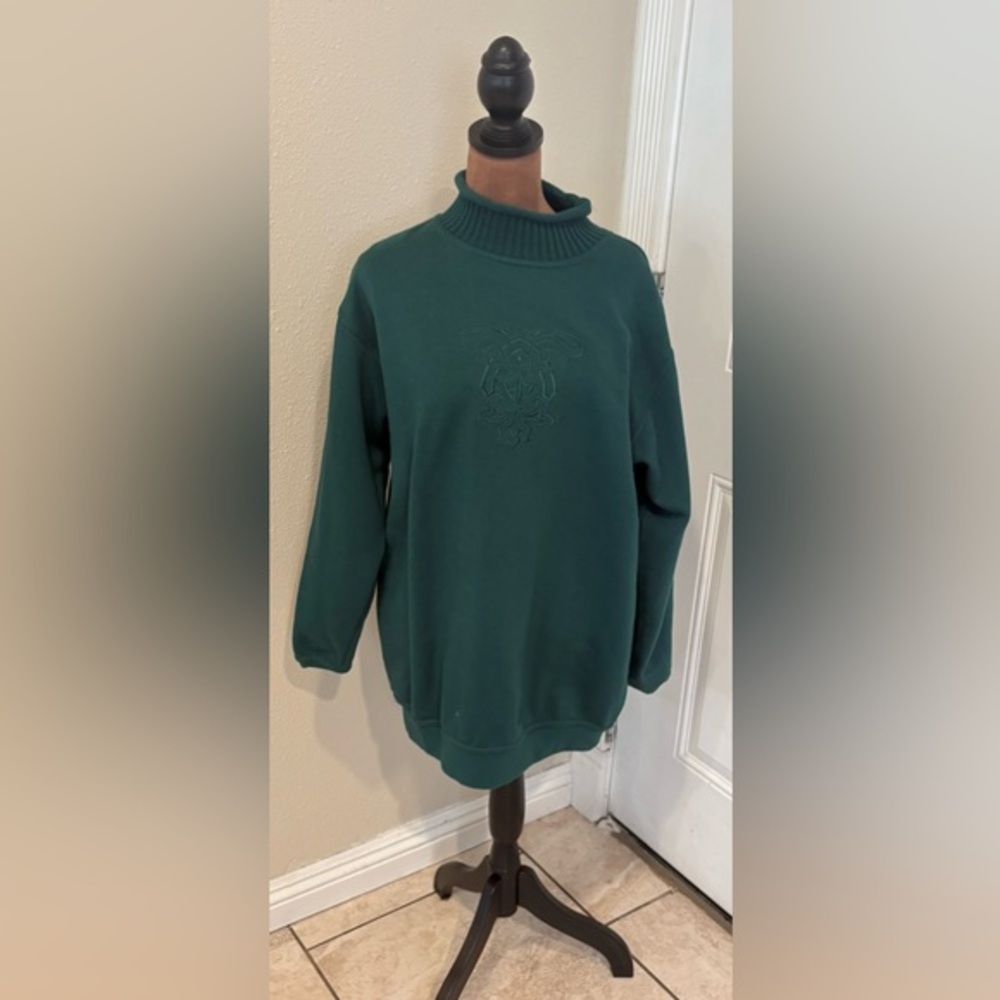 Hunt Club Forest Green Turtleneck Sweater